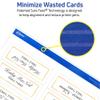 Avery Printable Place Cards with Sure Feed Technology, 1-7/16" x 3-3/4", White with Gold Border, 150 Blank Tent Cards for Laser or Inkjet Printers (35701) view 3