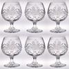 Barski Crystal - Sherry - Brandy - Cognac - Snifter - Glasses - Set of 6 - Handcrafted - Crystal Glass - Great for Spirits - Drinks - Bourbon - Wine - 9 ounce - Made in Europe view 1