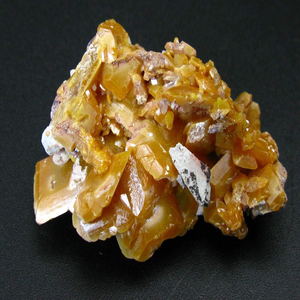 Wulfenite Cluster From Arizona - 2.2"