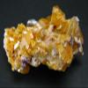 Wulfenite Cluster From Arizona - 2.2" view 2