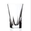 Barski Vase - Crystal Glass - 12" H - for Flowers - Roses - Square Bottom - Round Opening - Made in Europe view 1
