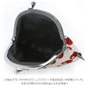 3.3 Size Coin Pouch Plum Red Made in Japan Furoshiki Fabric Japanese Pattern Souvenir view 4