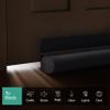 MAXTID Door Draft Stopper 36 Inch Black Adjustable Door Draft Blocker Front Door Draft Guard for Bottom of Doors Weather Stripping Door Seal Strip view 3