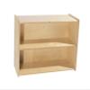 Contender Daycare Shelves for Kids, Bookcase with 2 Shelves for Storage, Wood Furniture for Toddlers, Children, Classroom, 30-inch Width view 3