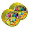 Crayon Birthday Party Supplies Set Plates Napkins Cups Tableware Kit for 16 view 2