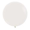 Crystal Clear Round Latex Balloon 24" | 3 balloons view 1