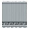 Ambesonne Abstract Shower Curtain, Simplistic Classic Greek Inspired Pattern in Monochrome Design, Cloth Fabric Bathroom Decor Set with Hooks, 69" W x 84" L, Taupe Cocoa view 2