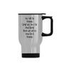 Funny Travel Cup We Will Be Friends Until We Are Old And Senile, Friend Mug Stainless Steel Coffee Mug Tumbler Cup with Lid Insulated for Hot and Cold view 1