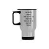 Funny Travel Cup We Will Be Friends Until We Are Old And Senile, Friend Mug Stainless Steel Coffee Mug Tumbler Cup with Lid Insulated for Hot and Cold view 2