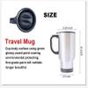 Funny Travel Cup We Will Be Friends Until We Are Old And Senile, Friend Mug Stainless Steel Coffee Mug Tumbler Cup with Lid Insulated for Hot and Cold view 3