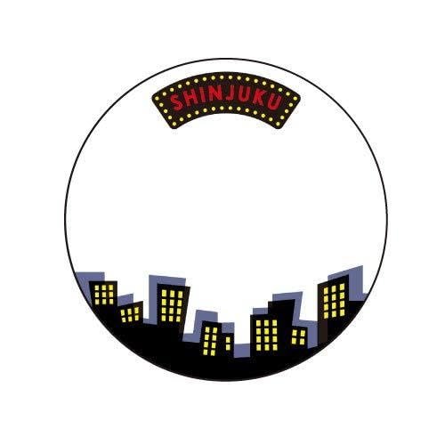 Set of 3 57mm Can Decor Covers 70 Shinjuku