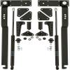 Hiddenbed Murphy Bed and Desk Combo Hardware Kit Mechanism, Single, Black view 1