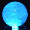 2.6" Clear Quartz Sphere Natural Crystal Decor Ball Polished Sparkling Mineral Universal Stone - India + Stand view 4