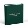 Classic Traditional Wedding Photo Album | Deluxe Travel Photography Album | Artisan Handmade Family Memory Book | Premium Velvet Scrapbook with Personalized Options view 1