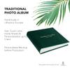 Classic Traditional Wedding Photo Album | Deluxe Travel Photography Album | Artisan Handmade Family Memory Book | Premium Velvet Scrapbook with Personalized Options view 2