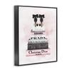 Stupell Industries Heels Pink Silver Bookstack Glam Fashion Design, Designed by Amanda Greenwood Wall Art, 16x20, Black Framed view 3