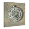 Stupell Industries Spiral Shell Beach Objects Design, Designed by Christy McKee Wall Art, 36x36, Canvas view 3