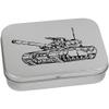 Azeeda 110mm 'Army Tank' Metal Hinged Tin/Storage Box (TT00122908) view 1