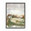 Stupell Industries Abstract Paint Fluid Green Brown Design view 1