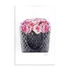 Stupell Industries Pink Flower Purse Glam Fashion Watercolor Design, Designed by Amanda Greenwood Art, 13 x 19, Wall Plaque view 1