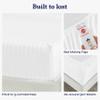 California Design Den Split King Sheets Set for Adjustable Bed, 100% Cotton 500 Thread Count Sateen, Snug Fit, Set with Twin-XL Fitted Sheets, Damask Stripe Bedsheets (Split King, Stripe - White) view 4