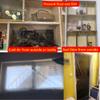 COSMOSS Window Door Insulation Plastic PVC Shield Panel Film Block Wind Screen Electricity Efficient Dust Balcony Patio Storm Hurricane Barrier Glass Protection (Hook-and-Loop Fastener, 62"x98") view 4