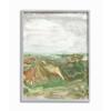 Stupell Industries Abstract Paint Fluid Brown Green Design view 1