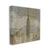 Stupell Industries New York City Vintage Map and Building Design, Designed by Dylan Matthews Wall Art, 24 x 1.5 x 24, Canvas view 1