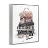 Stupell Industries Fashion Bookstack Purse Perfume Pink Glam Design view 3