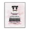 Stupell Industries Black Heels Pink Silver Bookstack Glam Fashion Design, Designed by Amanda Greenwood Wall Art, 16x20, Grey Framed view 1