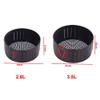 Air Fryer Basket Accessories Sturdy Drain Oil Portable Universal Bread Pan Roasting Tin Non Stick Cast Iron Kitchen Cooking Cake Baking Tray view 2