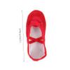 Ballet Shoes Size 31 PU Leather Soft Sole Dance Shoes Red view 2