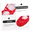 Ballet Shoes Size 31 PU Leather Soft Sole Dance Shoes Red view 3