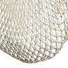 Net Shopping Bag 100% Cotton Reusable Bag for Groceries Produce & Toting Compact & Foldable with a Longer Handle (2, Natural Color) view 4