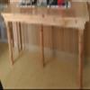 Highland Manor Wood Products Farmhouse Dining Table Leg - 29" Tall x 3 1/2" Wide - Unfinished Wooden Leg for Kitchen Dining Tables, Classic Home Decor, or Desks (Cherry) (1 Leg) view 4