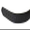 Steamer Trunk Retaining Girth Strap Black Leather view 3