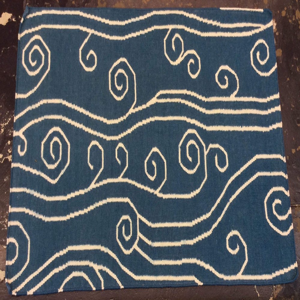 3 x 5 India Kilim Blue #68046