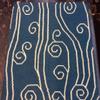 3 x 5 India Kilim Blue #68046 view 4