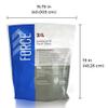 2XL Antibacterial Force Disinfecting Wipes  Bucket Refill Cleaning Wipe, 6" x 8", White  EPA Registered view 3