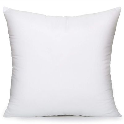 MoonRest Premium Square White Pillow Insert Form with Hypoallergenic Polyester Fiber Filling, sham Stuffer for Sofa Throw - 22 x 22 Inches