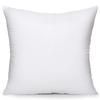 MoonRest Premium Square White Pillow Insert Form with Hypoallergenic Polyester Fiber Filling, sham Stuffer for Sofa Throw - 22 x 22 Inches view 1