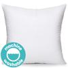 MoonRest Premium Square White Pillow Insert Form with Hypoallergenic Polyester Fiber Filling, sham Stuffer for Sofa Throw - 22 x 22 Inches view 2