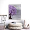 25 Year Anniversary Gift, Silver Anniversary, Traditional Gift, Personalized Gift For Couple, Purple, Custom Art Print on Paper, Canvas or Metal #1489 view 2