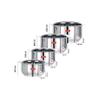 Sumeet Stainless Steel Tope/patila/cookware, 370, 550, 800, 1100ml, 4 Piece (Steel) view 4