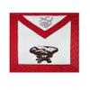 22nd Degree Scottish Rite Masonic Apron - [Red & White] view 2