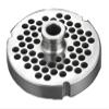 #52 Meat Grinder Plates with Hubs - Cozzini Cutlery Imports - Choose Your Size (1/4 in. - 6mm - Large Burger Grind) view 1