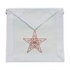28th Degree Scottish Rite Masonic Apron - [White] view 1