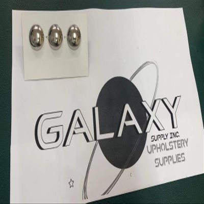 Osborne No. 6963-NP 5/8  Nickel Plated Nail  Large 3/4 Diameter, 250pcs/box UPC13842