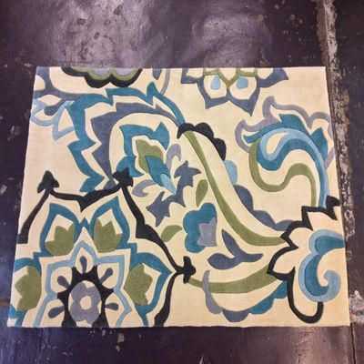 3 x 5 India Contemporary Multi-Color #67619
