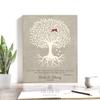 10 Year Anniversary Gift, Gift for Wife, Corinthians 13:13, Tree with Roots, Wedding Anniversary, From Husband Custom Art Print on Paper, Canvas or Metal #1123 view 1